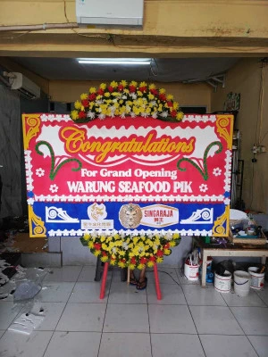 Papan Bunga di Mekarpohaci Cilebar